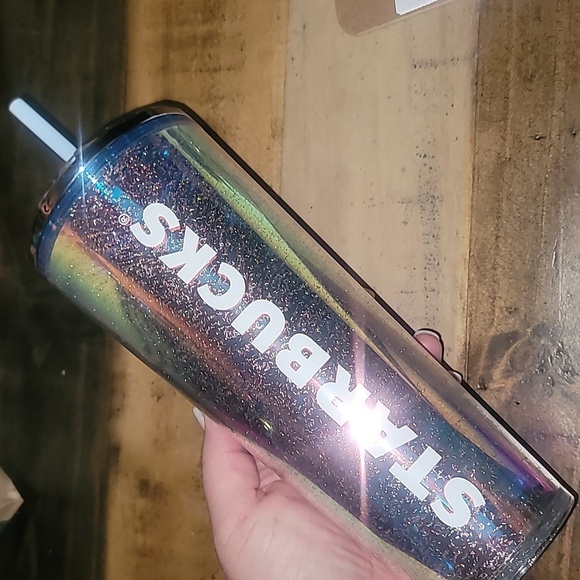 Starbucks Other - Starbucks Holiday 2023 Glitter & Metallic Dome Lid Venti Tumbler 24 oz